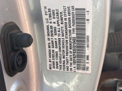 2014 Honda Civic Sedan EX