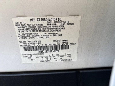 2014 Ford Taurus SEL