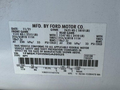 2022 Ford Explorer XLT