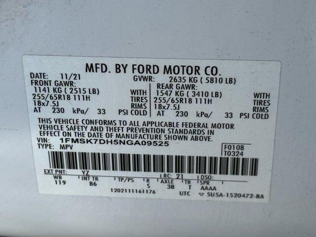 2022 Ford Explorer XLT