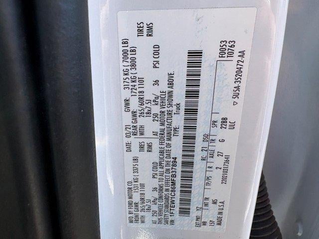 2021 Ford F-150 XL