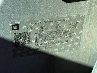 2018 Chevrolet Cruze LT