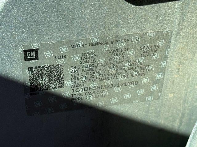 2018 Chevrolet Cruze LT