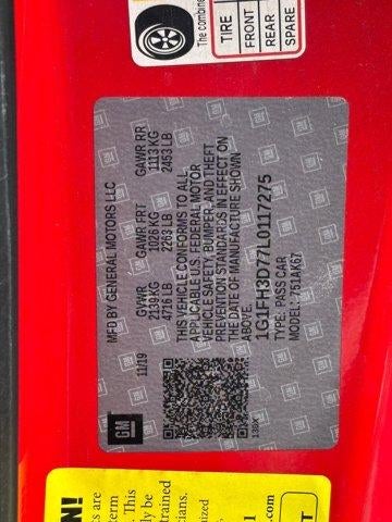 2020 Chevrolet Camaro 2SS