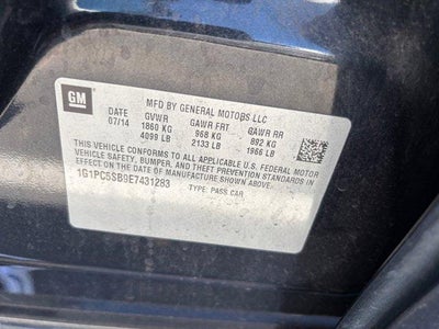 2014 Chevrolet Cruze 1LT