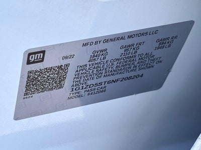 2022 Chevrolet Malibu LT