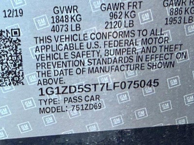 2020 Chevrolet Malibu LT