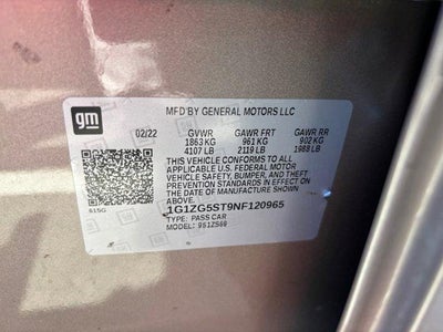 2022 Chevrolet Malibu RS