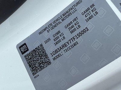 2026 Chevrolet Silverado 3500 HD Chassis Cab Work Truck