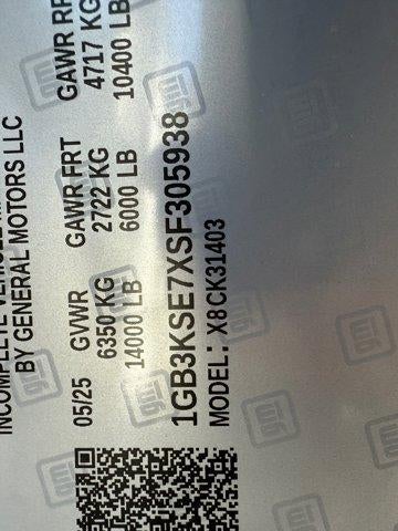 2025 Chevrolet Silverado 3500 HD Chassis Cab Work Truck