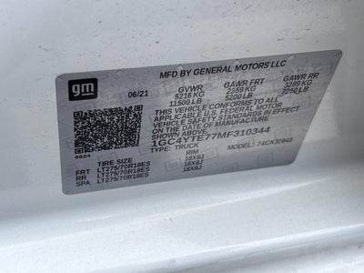 2021 Chevrolet Silverado 3500 HD LT