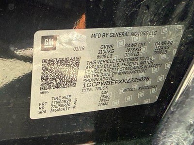 2019 Chevrolet Silverado 1500 Custom