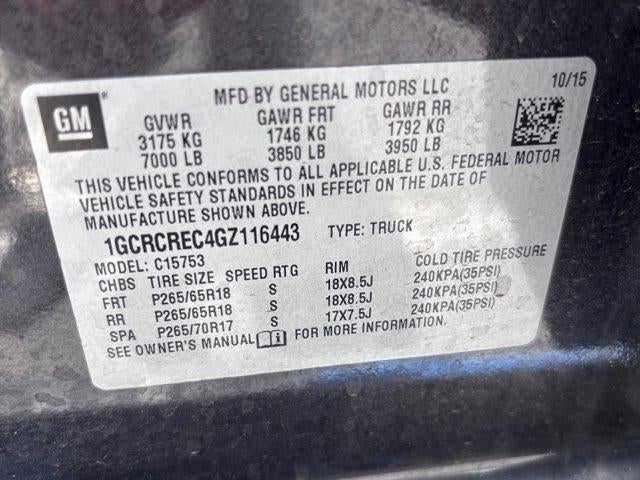 2016 Chevrolet Silverado 1500 LT