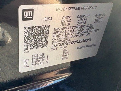 2024 Chevrolet Silverado 1500 LTZ