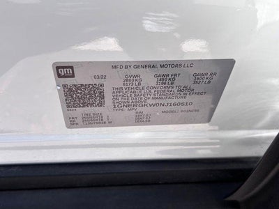 2022 Chevrolet Traverse LT Cloth