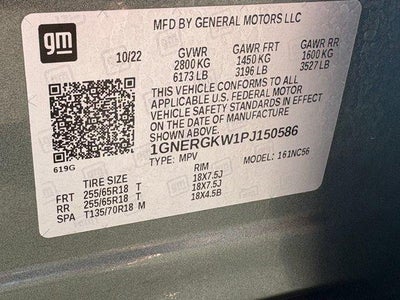 2023 Chevrolet Traverse LT Cloth