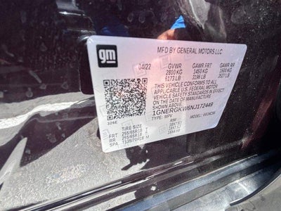 2022 Chevrolet Traverse LT Cloth