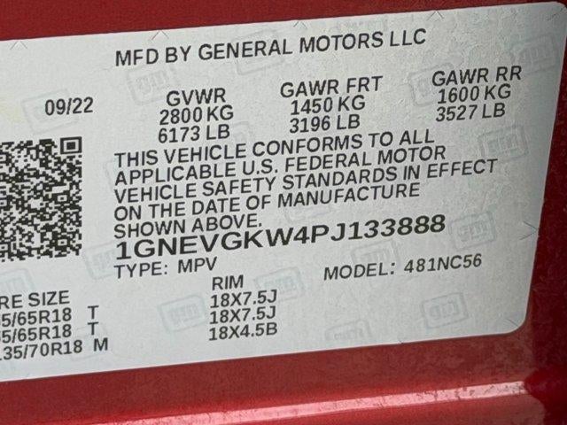 2023 Chevrolet Traverse LT Cloth