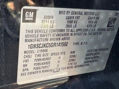2016 Chevrolet Suburban LTZ