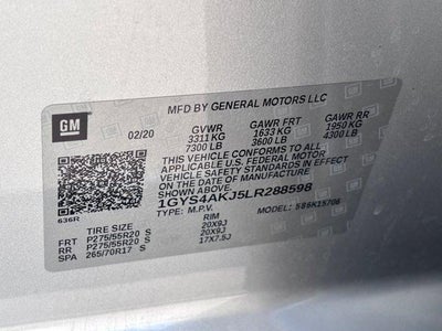2020 Cadillac Escalade Base