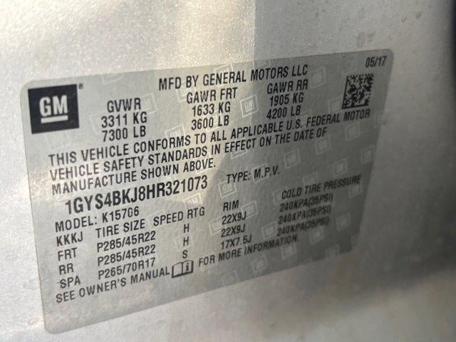 2017 Cadillac Escalade Luxury