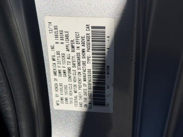 2015 Honda Accord Coupe LX-S