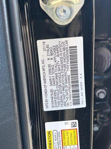 2018 Honda Accord Sedan Touring 1.5T