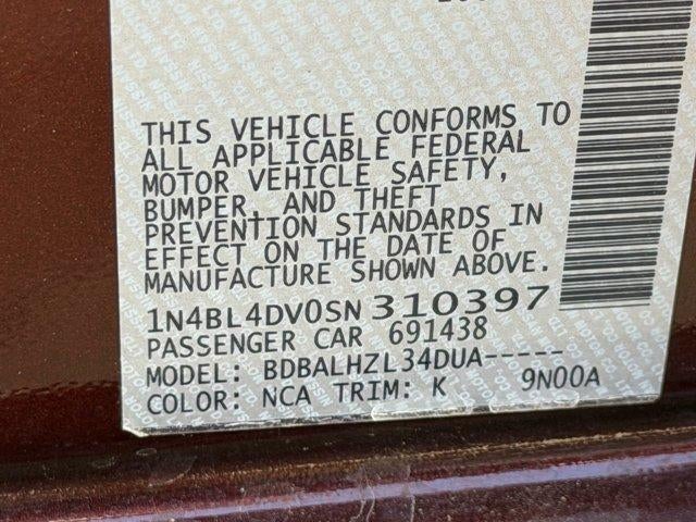 2025 Nissan Altima SV