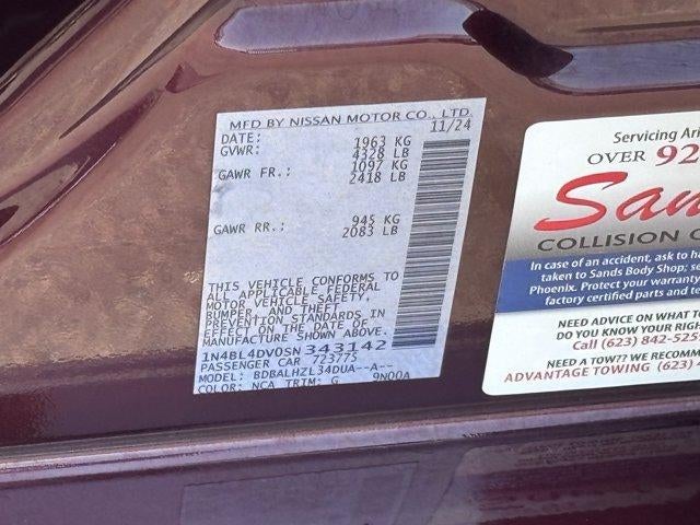 2025 Nissan Altima SV