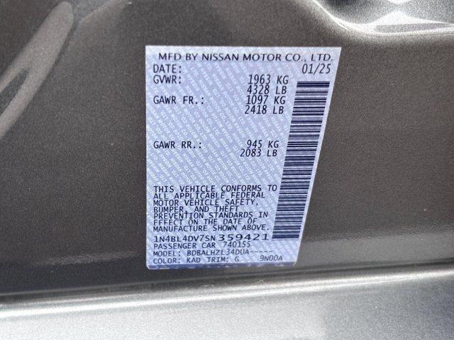 2025 Nissan Altima SV