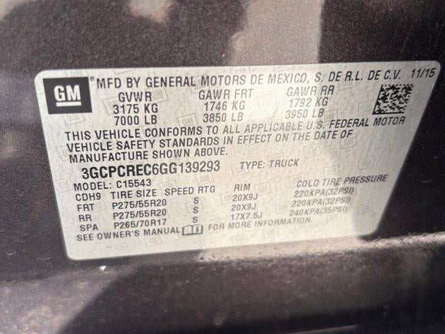 2016 Chevrolet Silverado 1500 LT