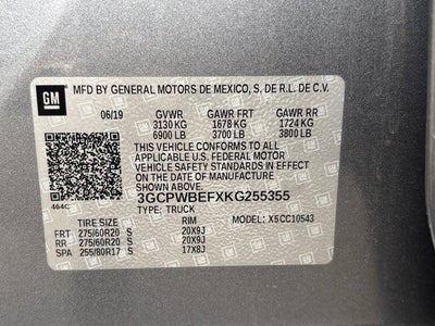 2019 Chevrolet Silverado 1500 Custom