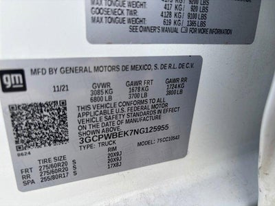 2022 Chevrolet Silverado 1500 LTD Custom