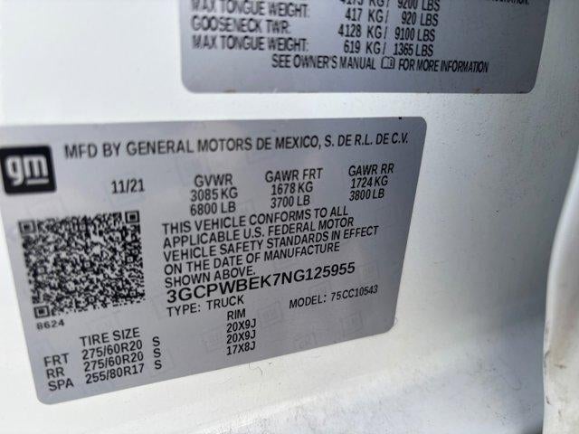 2022 Chevrolet Silverado 1500 LTD Custom