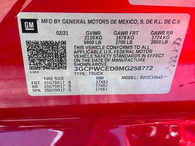 2021 Chevrolet Silverado 1500 LT
