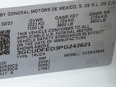 2023 Chevrolet Silverado 1500 LT Trail Boss