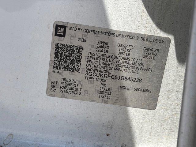 2018 Chevrolet Silverado 1500 LT