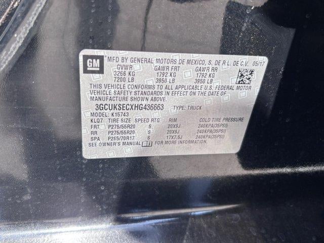 2017 Chevrolet Silverado 1500 LTZ