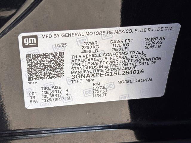 2025 Chevrolet Equinox LT