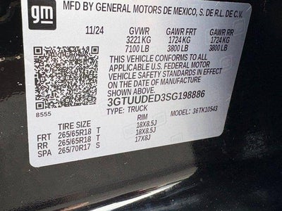 2025 GMC Sierra 1500 SLT