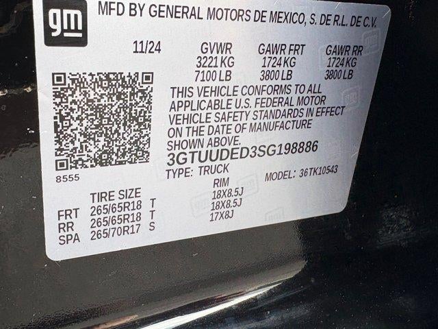 2025 GMC Sierra 1500 SLT