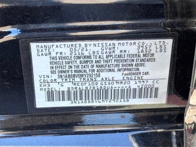 2021 Nissan Sentra S