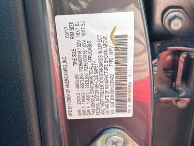2017 Acura RDX w/Technology Pkg