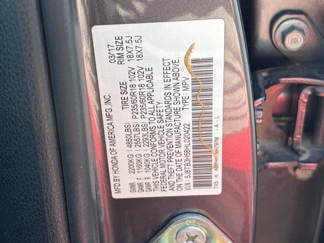2017 Acura RDX w/Technology Pkg