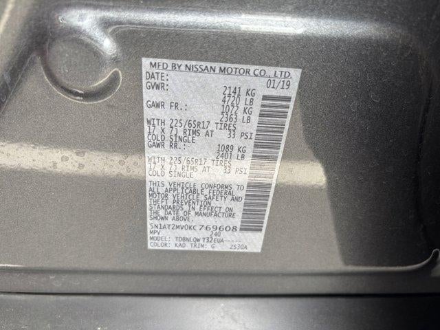 2019 Nissan Rogue SV