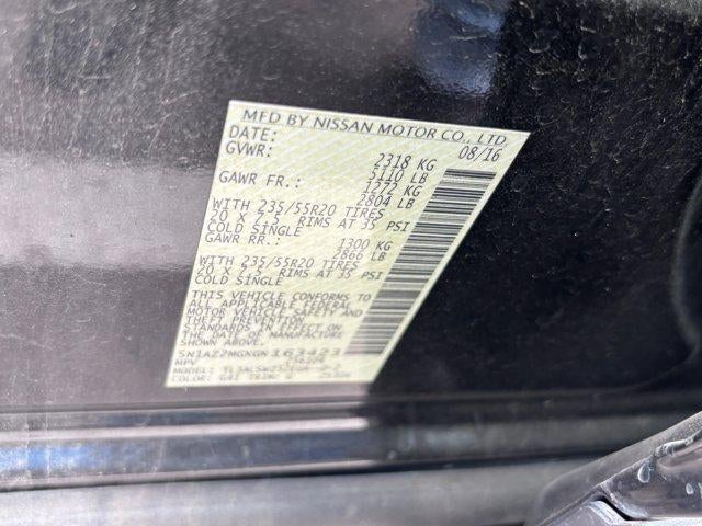 2016 Nissan Murano Platinum