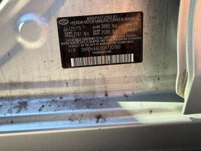 2016 Hyundai Elantra Value Edition