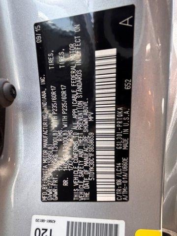 2015 Toyota Sienna XLE