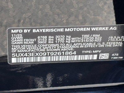 2026 BMW X6 M60i