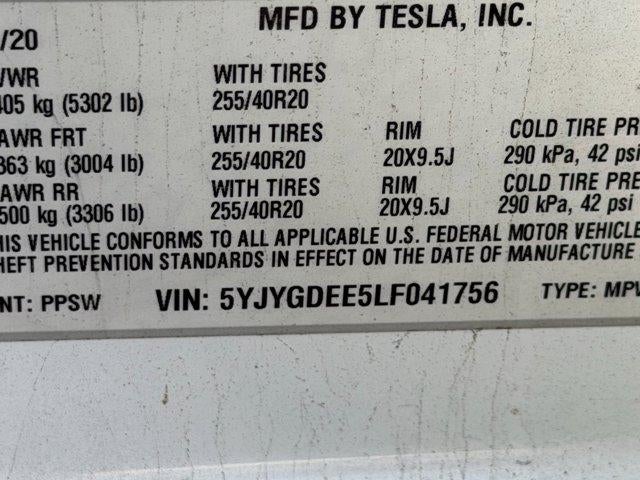 2020 Tesla Model Y Long Range